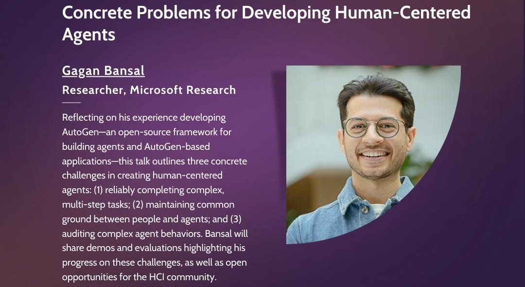 Concrete Problems for Developing Human-Centered Agents