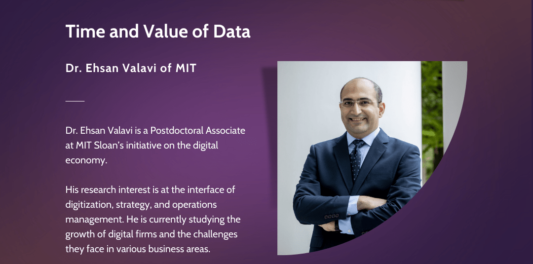 Time and Value of Data